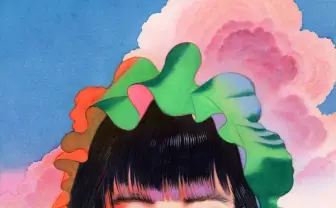 香港の漫画家リトルサンダー展示会「わかめとなみとむげんのものがたり－無限」