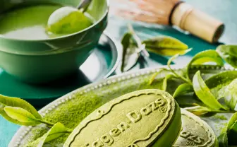 ハーゲンダッツ「抹茶フォンデュ」が濃厚！ ウエハースまで抹茶づくし