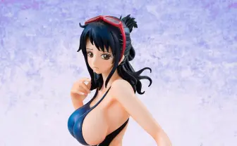 『ワンピース』競泳水着たしぎフィギュア！ お尻の食い込みがセクシー