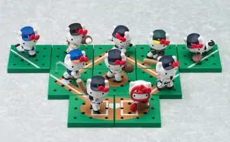 今度はメジャー入団！ ねんどろいどキティさん軍団が可愛い