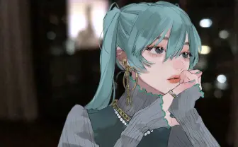 tamimoonが描き下ろした初音ミク、可不！「ボカコレ春」アートワーク公開