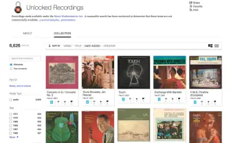 インターネットアーカイブに古き良きレコード音源が急増　当時のジャケットも