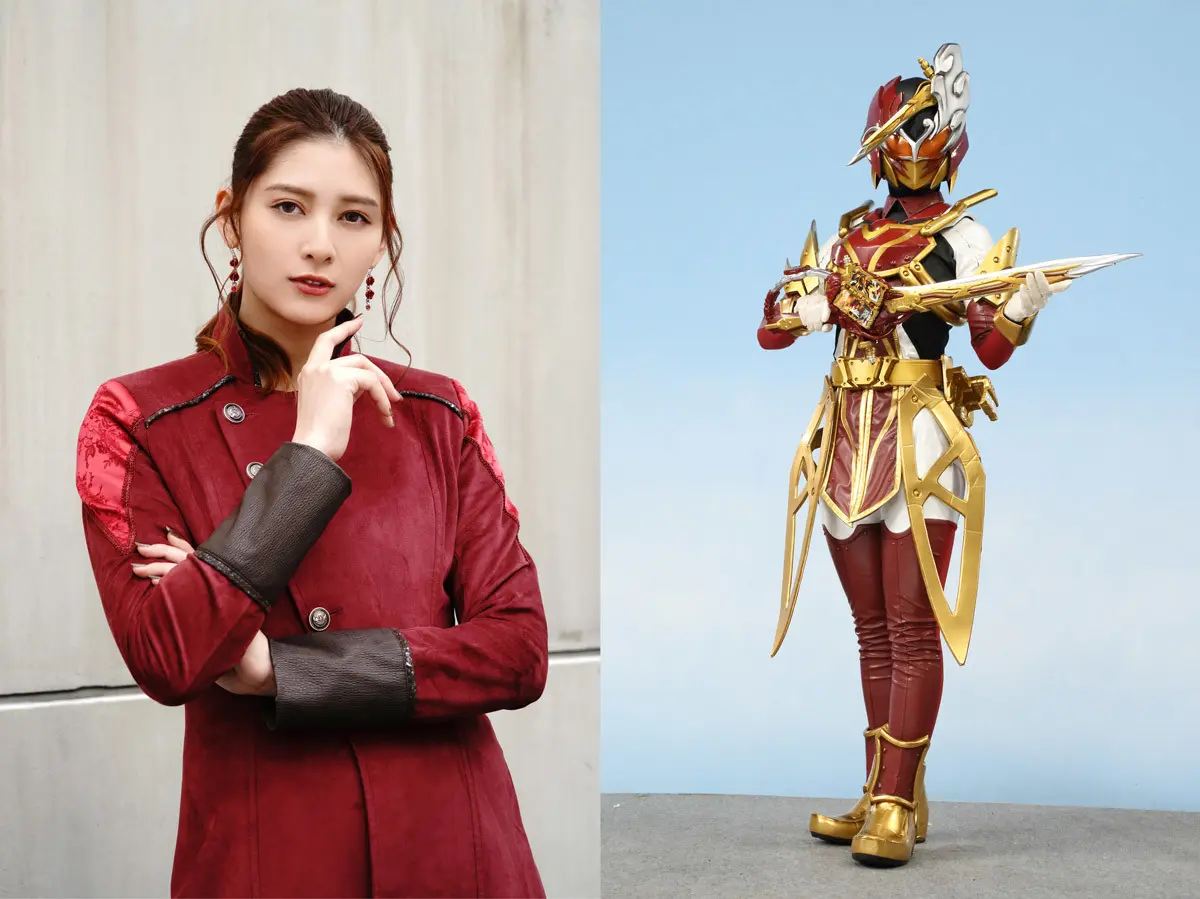 アンジェラ芽衣、変身す 『仮面ライダーセイバー』唯一の女性ライダー・サーベラ登場