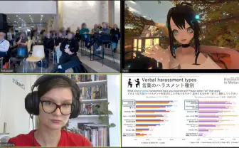 メタバース内ハラスメントの実態　オランダでバーチャル美少女ねむが講演