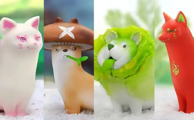 大人気イラスト「おやさい妖精」シリーズ、フィギュア化　中国クラファンで2億3千万円集める