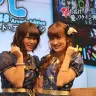 左から、「セーラーゾンビ ～AKB48 アーケード・エディション～」イベントに登壇した山内鈴蘭さんと梅田彩佳さん
