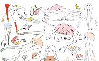 キモいけど癒される…「顔ちゃん」だらけなトリビュート展に南Q太ら参加