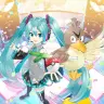 初音ミクのキャラクターデザインを担当したKEIさんによる「ポケモン feat. 初⾳ミク Project VOLTAGE」ティザービジュアル