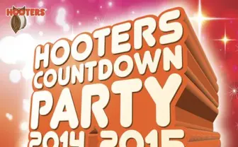 年越しはHOOTERSや! 渋谷店と銀座店でカウントダウンパーティー