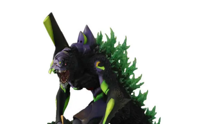 ゴジラ×エヴァ「G 覚醒初号機」立体化　禍々しい姿を新塗装で再現