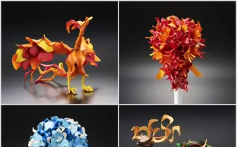 風船で不死鳥や花束がつくれる!? ファンタジックなスゴ技バルーンアート