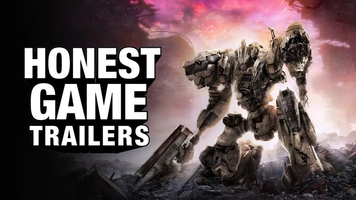 Honest Game Trailers | Armored Core 6／記事中の画像は動画より