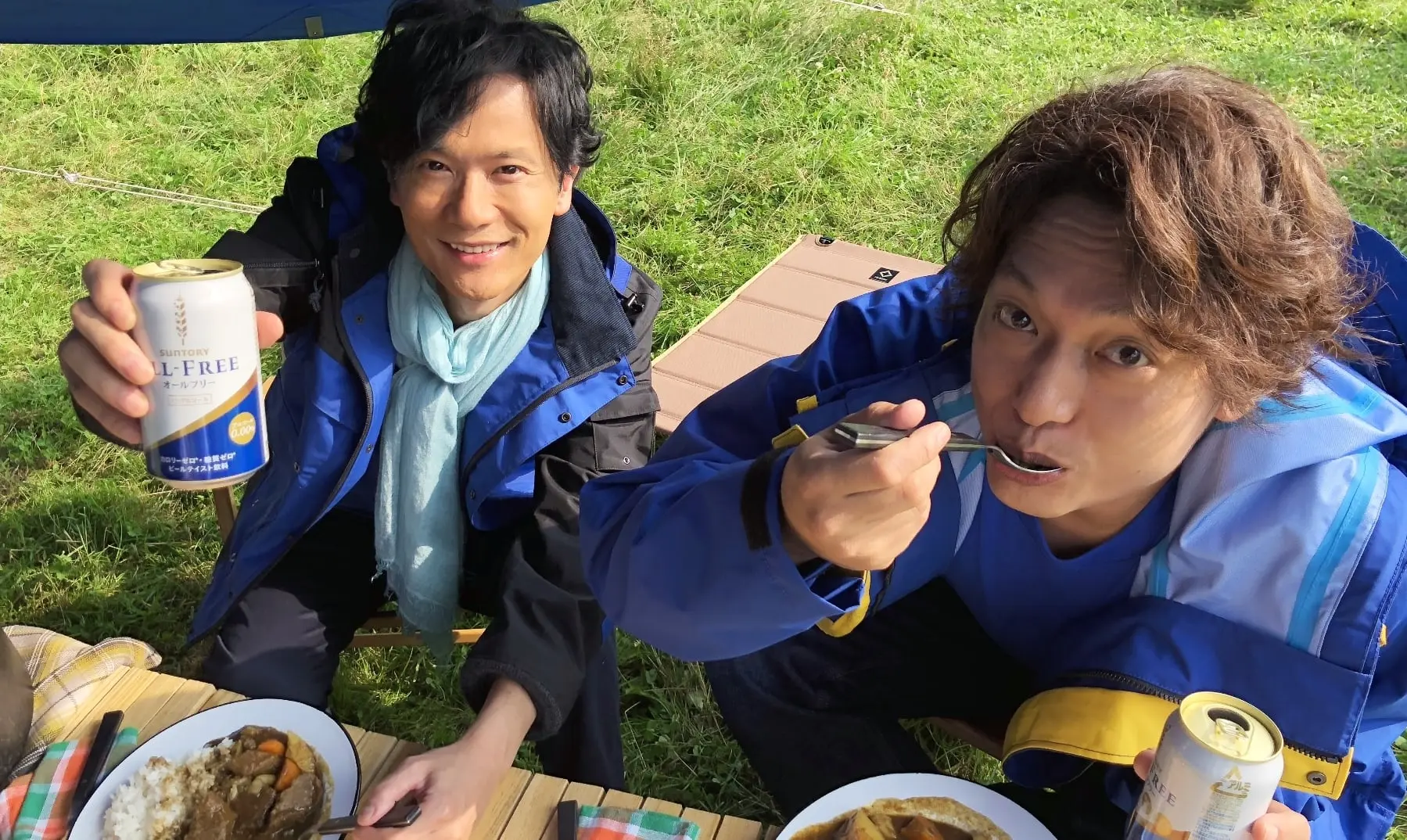 オールフリー『凧あげ』篇 30秒 稲垣吾郎 香取慎吾 サントリー CM