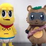 左：ピーナッツくん　右：ぽんぽこ