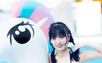 水着グラドル、“厳しい縛り”の中で見せた笑顔　千葉プール撮影会フォトレポ