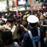 10月31日ハロウィン当日の渋谷
