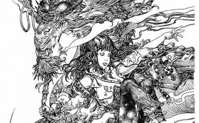 寺田克也個展「terra’s Black Marker 2」綿密すぎる一発描きモノクロ作品群