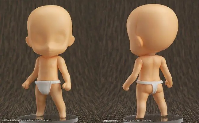 「ねんどろいど」着せ替え用ふんどしが商品化！ ハジける男気と美尻！