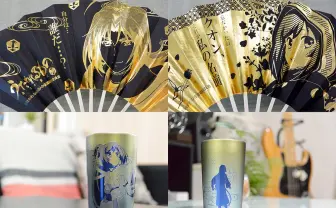 『うたわれるもの 偽りの仮面』金箔の扇子とチタン製タンブラーが豪華絢爛