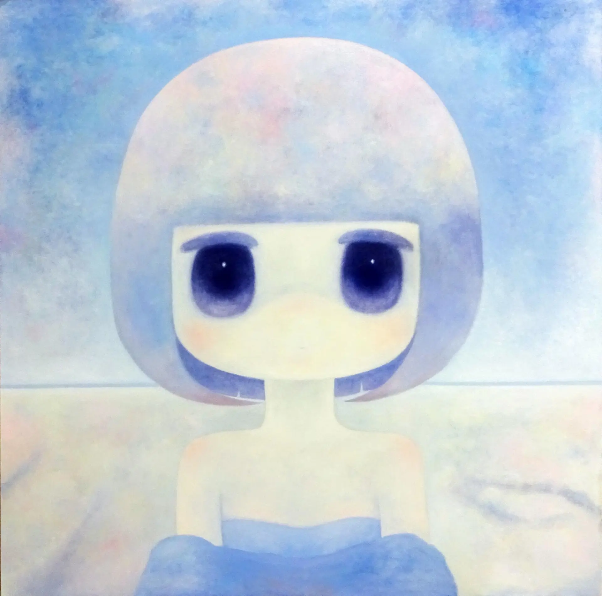 カイカイキキの俊英 ob6年ぶりの個展　少女を通してゆらぎを描く