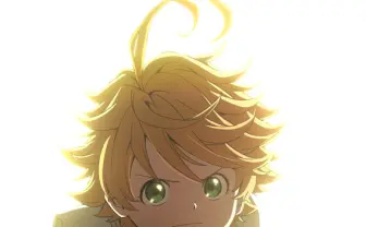 決意に満ちたエマの表情 『約束のネバーランド』2期は2021年1月放送