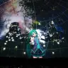 全天周映像内でのミクさん　楽曲はlivetune feat. 初音ミク「Light Song」