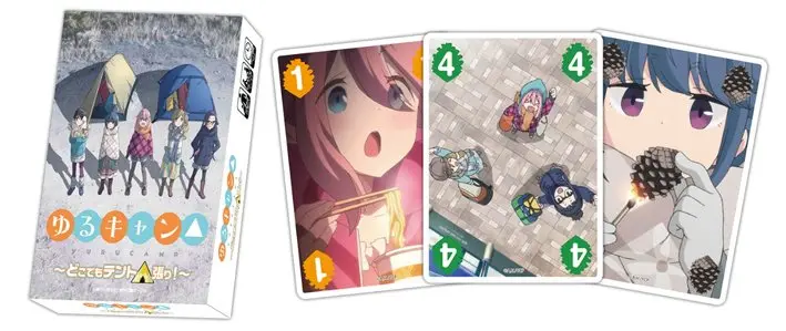 テントを張って上級キャンパーに！『ゆるキャン△』オリジナルカードゲーム登場