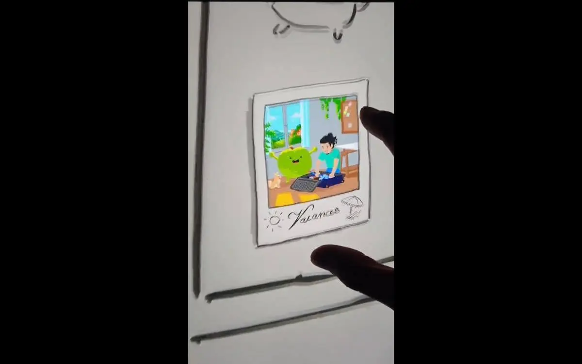 フランスのアーティスト・Vaskangeさんの作品／Twitterより