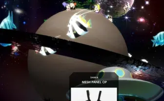 チームラボ、3Dによる〝宇宙のビーチ〟を「Demi Voo」ルミネ新宿店で再現！