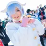 神楽坂真冬さん『Re:ゼロから始める異世界生活』レムのコスプレ／コミックマーケット97（C97）