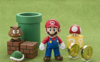 イヤッフー！ マリオのフルアクションフィギュア、世界初登場！