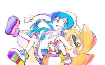 スプラトゥーン公式が『イカ娘』最終回記念イラスト　こんなん泣くわ…