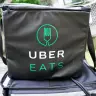 「UberEATS」のデリバリーバッグ