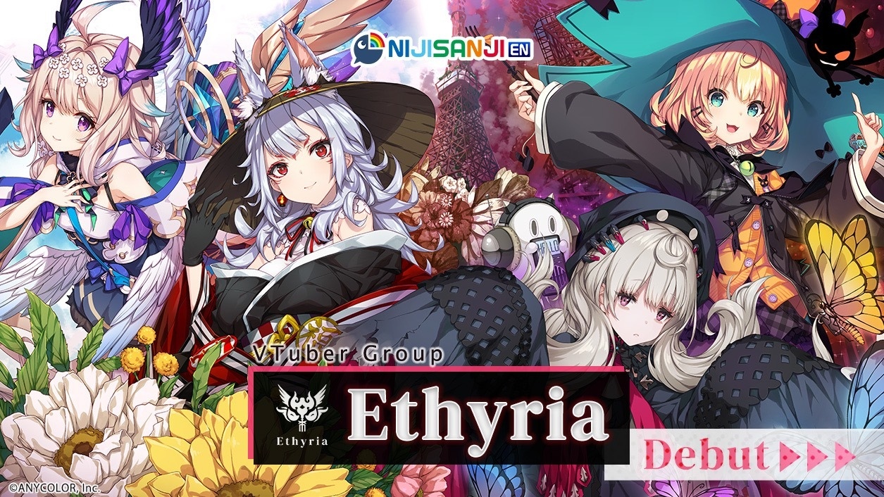 にじさんじEN　ランダム缶バッジ　狐坂ニナ　Ethyria NIJISANJI EN「Ethyria 1st Anniversary Goods」2022年10月6日