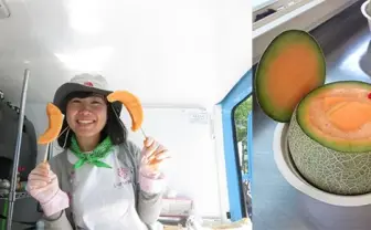 夏にぴったり！ メロン100個を無料配布する太っ腹イベント開催