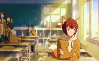 どんぎつね、嬉しくて尻尾をぶん回す　水瀬いのり＆島﨑信長が日清「どん兵衛」CMに