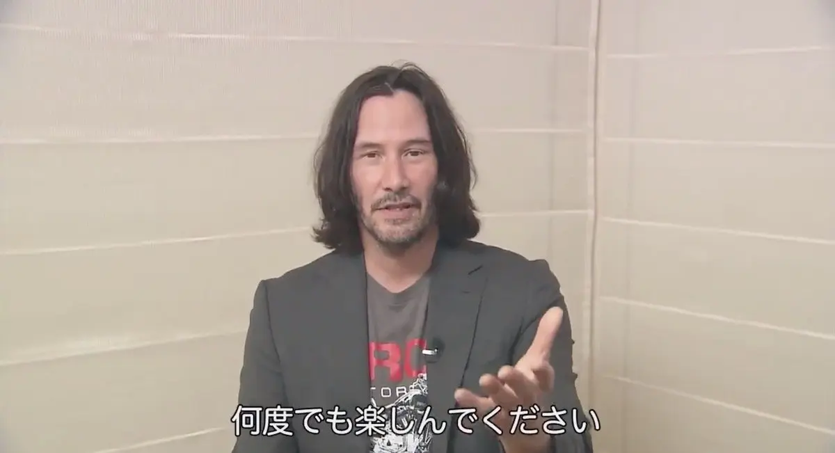 キアヌ・リーブス『マトリックス』公開20周年にコメント「ミテネ！」