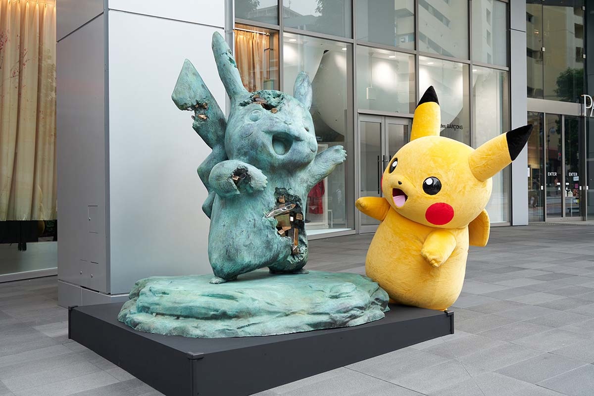 DANIEL ARSHAM ポケモン　ピカチュウ　ポスター Daniel Arsham | Pokemon Crystalized Pikachu poster (SIGNED