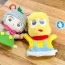 パペター　”ピーナッツくん”＆パペター ”甲賀流忍者ぽんぽこ”／画像はすべてカレルより