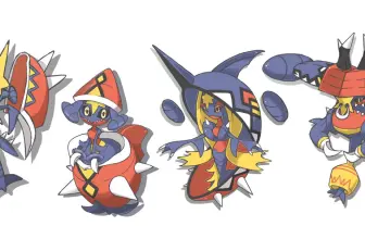 【ポケモンサンムーン】厨ポケ ガブリアスがカプ系に変身した結果…?