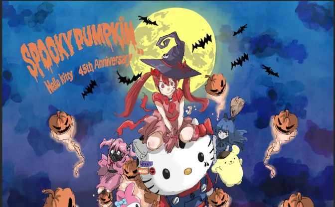 サンリオのハロウィンフェス、JUN INAGAWA×キティコラボがPOP