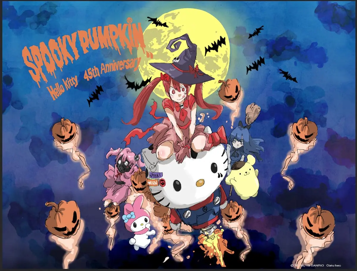 「SPOOKY PUMPKIN 2019 〜PURO ALLNIGHT HALLOWEEN PARTY〜」JUN INAGAWA×ハローキティデザイン