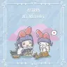 アシリパとマイメロディのコラボビジュアル