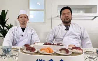 ラッパー漢と裂固、肉寿司を握る「KOK 2022」優勝記念で『漢 Kitchen』に出演