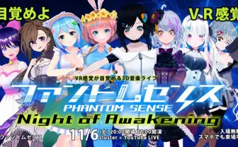 “VR感覚“が目覚める3D音楽ライブ アバターの身体感覚を疑似体験
