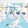 いつ高シリーズvol.1「いつだって窓際であたしたち」メインビジュアル／イラスト：西村ツチカさん