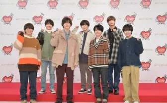 なにわ男子、NHK紅白初出場に「ラブとピースを届けられたら」