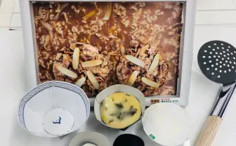 雑誌『幼稚園』吉野家とコラボ　付録「ぎゅうどんづくりゲーム」手が込みすぎ！