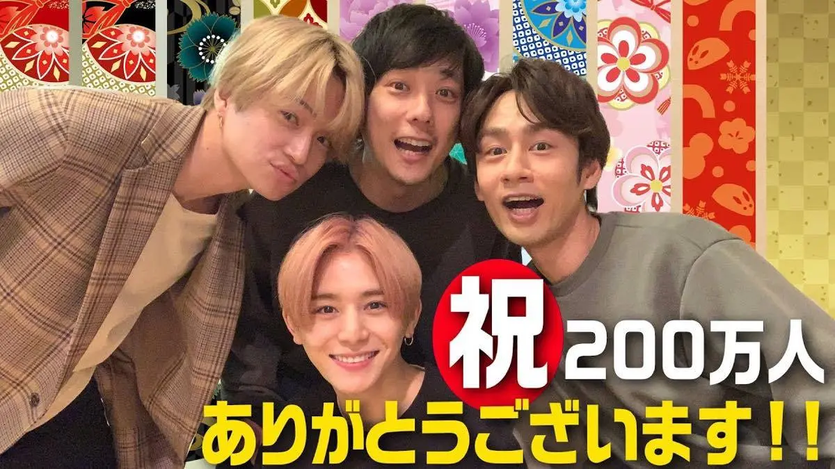 「ジャにのちゃんねる」登録者数200万人突破時の動画