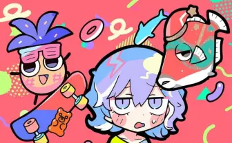 寺田てら×東宝『ジャンクモール』発表 ポップでちょっぴりダークな世界